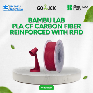 Bambulab PLA CF Carbon Fiber Reinforced 3D Printer Filament with RFID